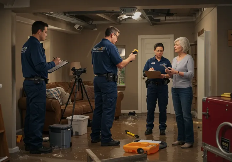 Water Damage Assessment and Insurance Documentation process in Heath, TX